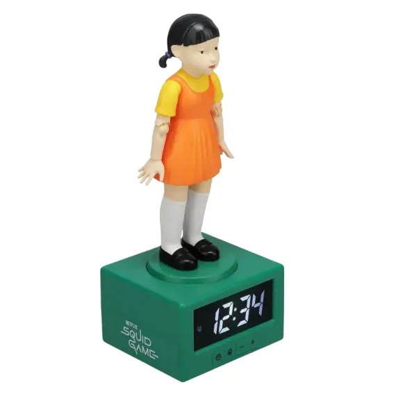 ЦИФРОВОЙ БУДИЛЬНИК PALADONE SQUID GAME SPIRITS YOUNG HEE, РАЗНОЦВЕТНЫЙ