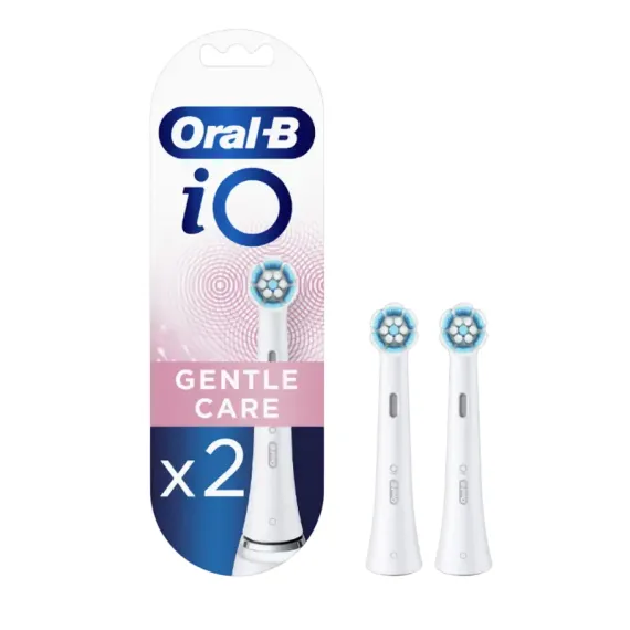 НАСАДКА ДЛЯ ЭЛЕКТРИЧЕСКОЙ ЗУБНОЙ ЩЕТКИ ORAL-B IO GENTLE CARE, БЕЛЫЙ