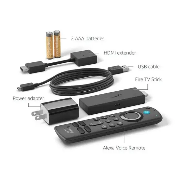 ТВ-СТИК AMAZON FIRE TV STICK HD (3RD GEN) 2024, ЧЕРНЫЙ