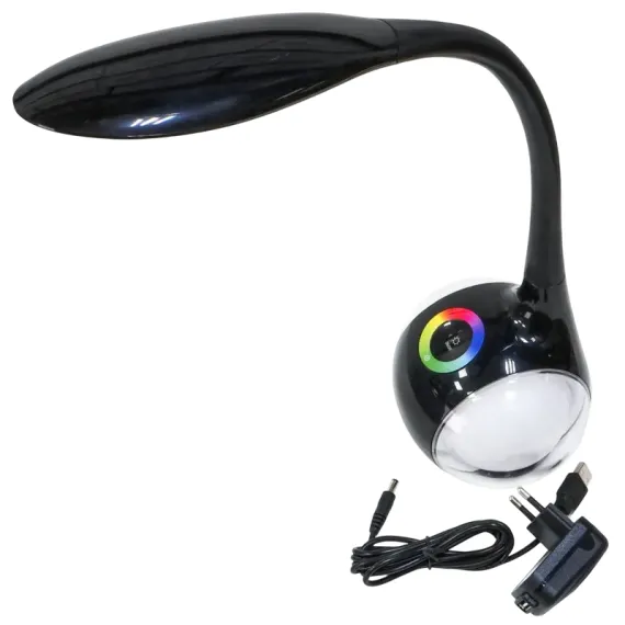 НАСТОЛЬНАЯ ЛАМПА PLATINET PDL20BAT, ЧЁРНЫЙ