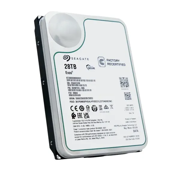 ЖЕСТКИЙ ДИСК SEAGATE EXOS, 3.5", 28 ТБ