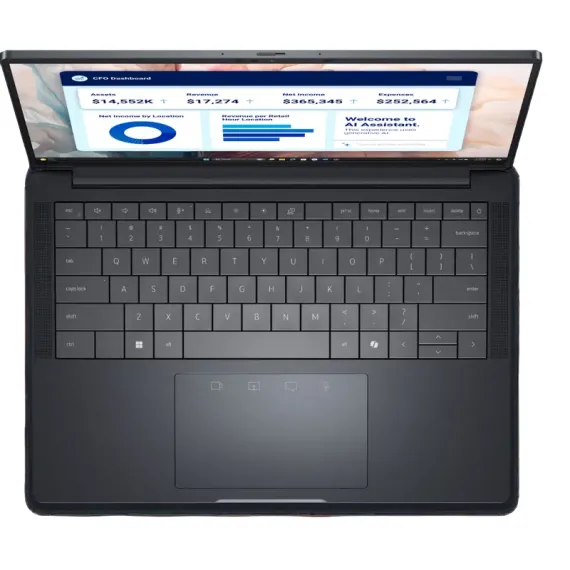 НОУТБУК ДЛЯ БИЗНЕСА 14" DELL PRO 14 PREMIUM PA14250, MAGNESIUM, INTEL CORE ULTRA 7 266V, 16ГБ/1024ГБ, WINDOWS 11 PRO