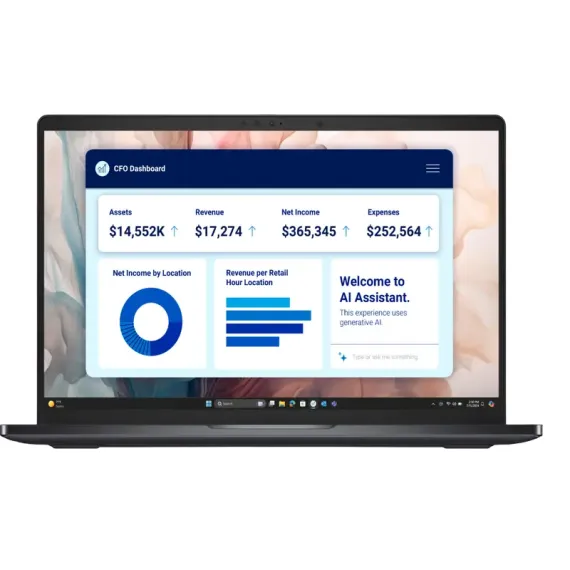 НОУТБУК ДЛЯ БИЗНЕСА 14" DELL PRO 14 PREMIUM PA14250, MAGNESIUM, INTEL CORE ULTRA 7 266V, 16ГБ/1024ГБ, WINDOWS 11 PRO