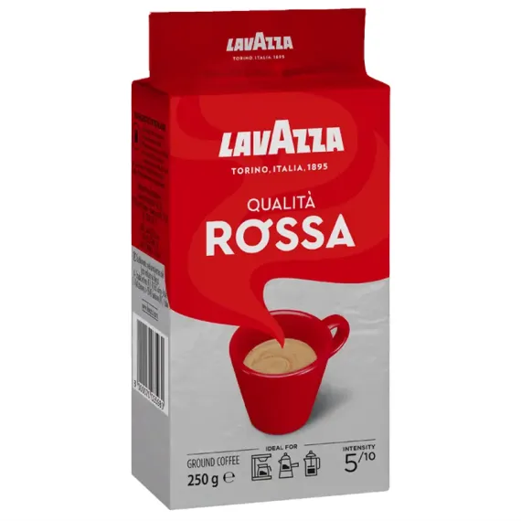 КОФЕ LAVAZZA QUALITÀ ROSSA, 250 Г