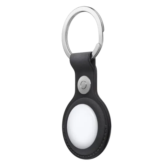 ЧЕХОЛ ДЛЯ ТРЕКЕРА AIRTAG APPLE FINEWOVEN KEY RING, ЧЁРНЫЙ