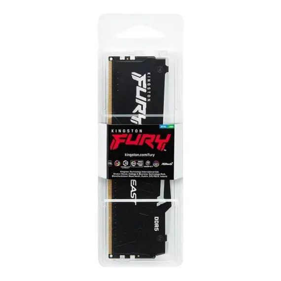 ОПЕРАТИВНАЯ ПАМЯТЬ KINGSTON FURY BEAST RGB, DDR5 SDRAM, 5600 МГЦ, 64 ГБ, KF556C36BBEA-64
