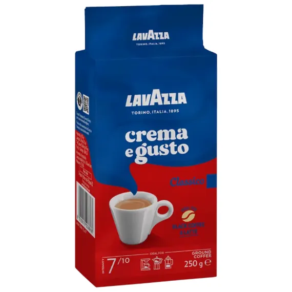 КОФЕ LAVAZZA CREMA E GUSTO, 250 Г