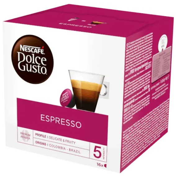 КОФЕ NESCAFE DOLCE GUSTO ESPRESSO, 16 ШТ