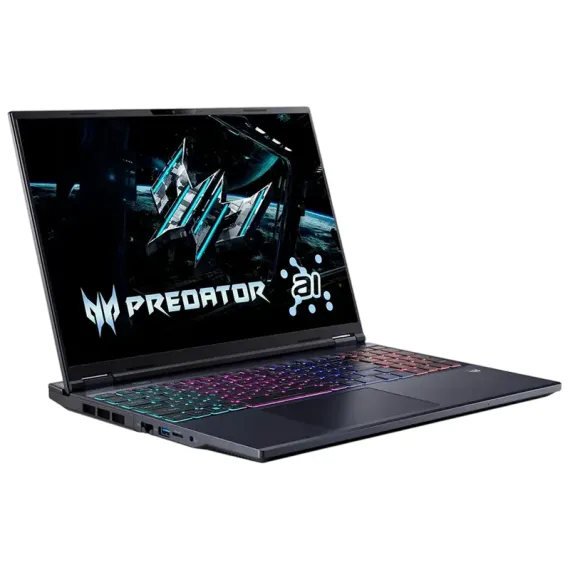 ИГРОВОЙ НОУТБУК 16" ACER PREDATOR HELIOS NEO 16 AI PHN16-73, ABYSSAL BLACK, INTEL CORE ULTRA 9 275HX, 64ГБ/1024ГБ, LINUX ESHELL