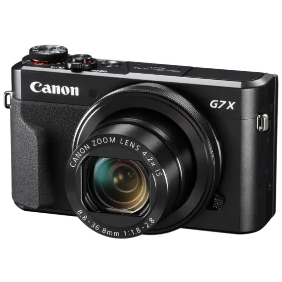 КОМПАКТНЫЙ ФОТОАППАРАТ CANON POWERSHOT G7 X MARK II + ADDITIONAL BATTERY, ЧЕРНЫЙ
