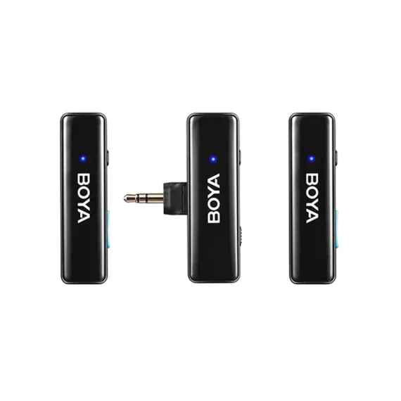 ПОРТАТИВНЫЙ ЗАПИСЫВАЮЩИЙ МИКРОФОН BOYA BOYALINK, БЕСПРОВОДНОЙ, ЧЕРНЫЙ