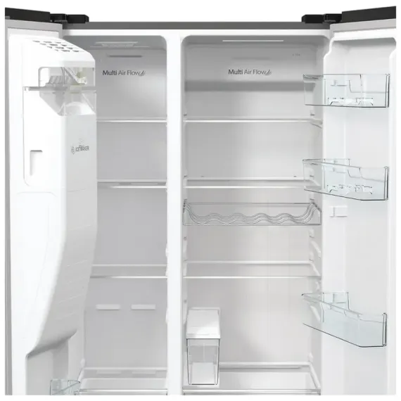 ХОЛОДИЛЬНИК HISENSE RS5P535NTCE, НЕРЖАВЕЮЩАЯ СТАЛЬ