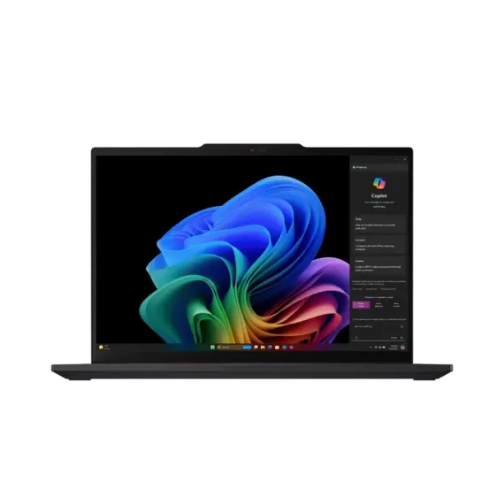 НОУТБУК ДЛЯ БИЗНЕСА 14" LENOVO THINKPAD T14S GEN 6 (SNAPDRAGON), ЧЁРНЫЙ, QUALCOMM SNAPDRAGON X ELITE X1E-78-100, 32ГБ/1024ГБ, WINDOWS 11 PRO
