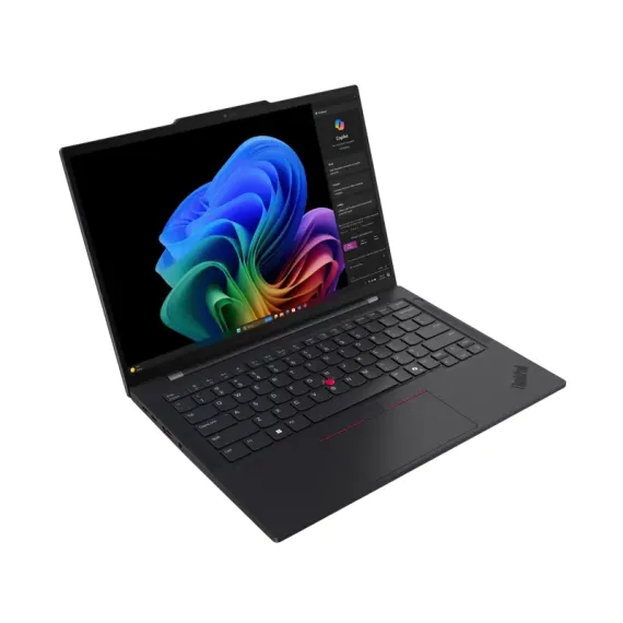НОУТБУК ДЛЯ БИЗНЕСА 14" LENOVO THINKPAD T14S GEN 6 (SNAPDRAGON), ЧЁРНЫЙ, QUALCOMM SNAPDRAGON X ELITE X1E-78-100, 32ГБ/1024ГБ, WINDOWS 11 PRO
