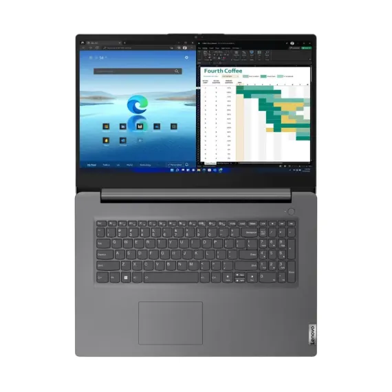 НОУТБУК ДЛЯ БИЗНЕСА 17,3" LENOVO V17 G4 IRU, IRON GREY, INTEL CORE I5-13420H, 8ГБ/512ГБ, БЕЗ ОС