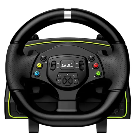 ИГРОВОЙ РУЛЬ GENIUS SPEEDMASTER X2, ЧЁРНЫЙ