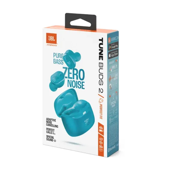НАУШНИКИ JBL TUNE BUDS 2, TURQUOISE