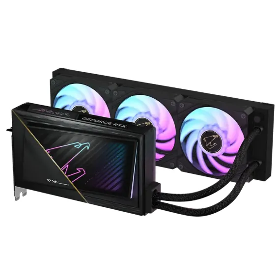 ВИДЕОКАРТА GIGABYTE GV-N5090AORUSX W-32GD, 32 ГБ GDDR7 512БИТ