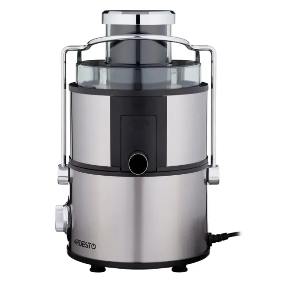 СОКОВЫЖИМАЛКА POLARIS ARDESTO JEG-1000, НЕРЖАВЕЮЩАЯ СТАЛЬ | ЧЕРНЫЙ