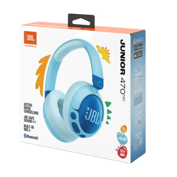 НАУШНИКИ JBL JR470NC, СИНИЙ