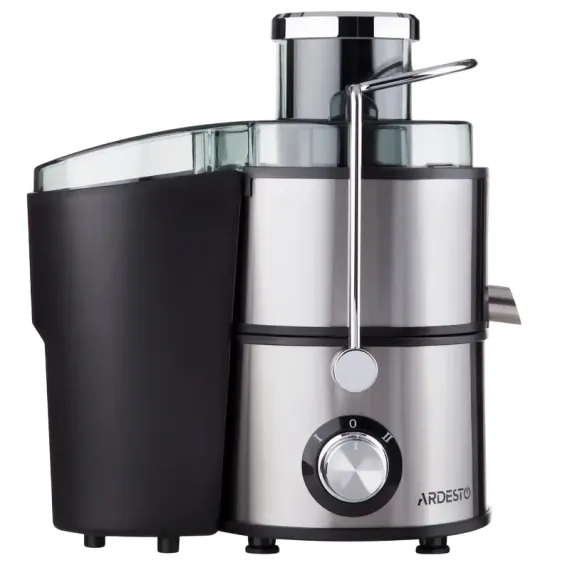 СОКОВЫЖИМАЛКА POLARIS ARDESTO JEG-1000, НЕРЖАВЕЮЩАЯ СТАЛЬ | ЧЕРНЫЙ