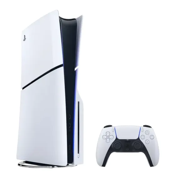 ИГРОВАЯ КОНСОЛЬ SONY PLAYSTATION 5 SLIM DISC EDITION + ASTRO BOT, БЕЛЫЙ
