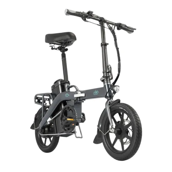 ЭЛЕКТРИЧЕСКИЙ ВЕЛОСИПЕД FIIDO L3, СЕРЫЙ