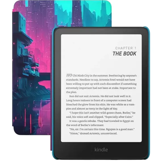 ЭЛЕКТРОННАЯ КНИГА AMAZON KINDLE PAPERWHITE KIDS (12TH GEN), CYBER CITY