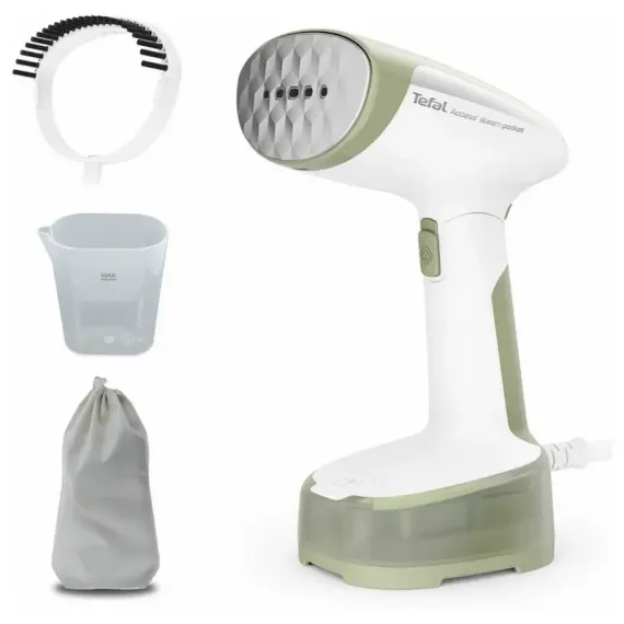 РУЧНОЙ ОТПАРИВАТЕЛЬ TEFAL DT3053E1, БЕЛЫЙ | ЗЕЛЕНЫЙ