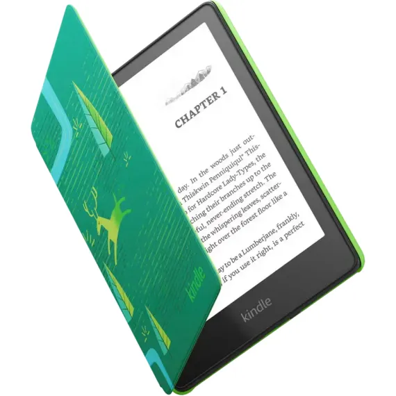 ЭЛЕКТРОННАЯ КНИГА AMAZON KINDLE PAPERWHITE KIDS (11TH GEN), EMERALD FOREST