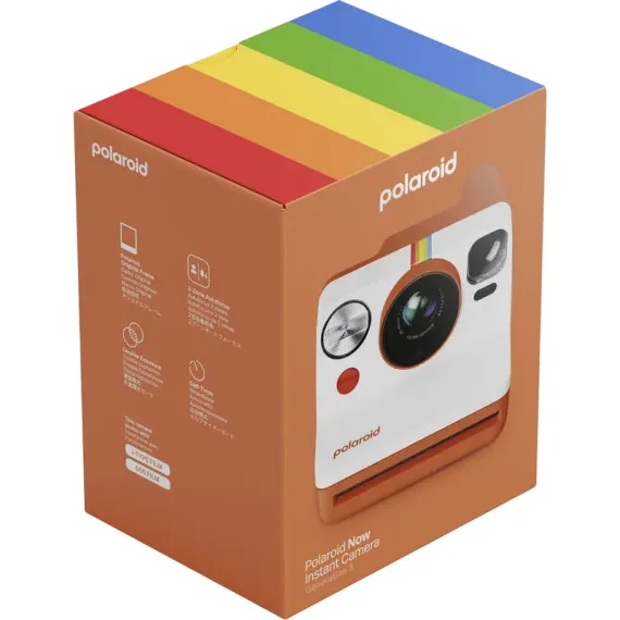 ФОТОАППАРАТ МОМЕНТАЛЬНОЙ ПЕЧАТИ POLAROID NOW GEN 3, КОРАЛЛОВЫЙ