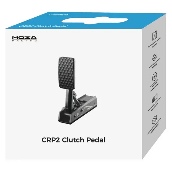ПЕДАЛИ MOZA CRP2 CLUTCH PEDAL, ЧЁРНЫЙ