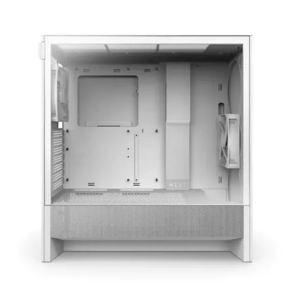 КОМПЬЮТЕРНЫЙ КОРПУС NZXT H5 FLOW, MIDI-TOWER, БЕЗ БЛОКА ПИТАНИЯ, БЕЛЫЙ