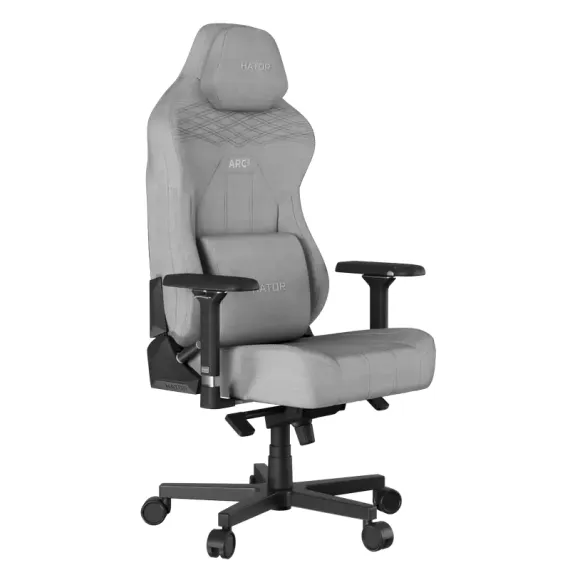 ИГРОВОЕ КРЕСЛО HATOR ARC 2 XL FABRIC, ТКАНЬ, СЕРЫЙ