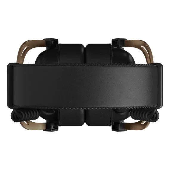 ИГРОВАЯ ГАРНИТУРА HATOR HYPERGANG 2, ПРОВОДНОЙ АНАЛОГОВЫЙ, ЧЕРНЫЙ | ЗОЛОТИСТЫЙ