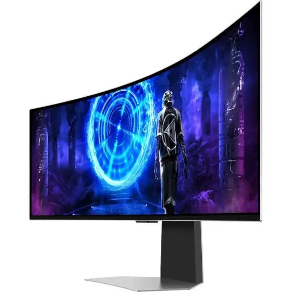 49" ИГРОВОЙ МОНИТОР SAMSUNG S49DG952, OLED 5120X1440 DUAL QHD, БЕЛЫЙ
