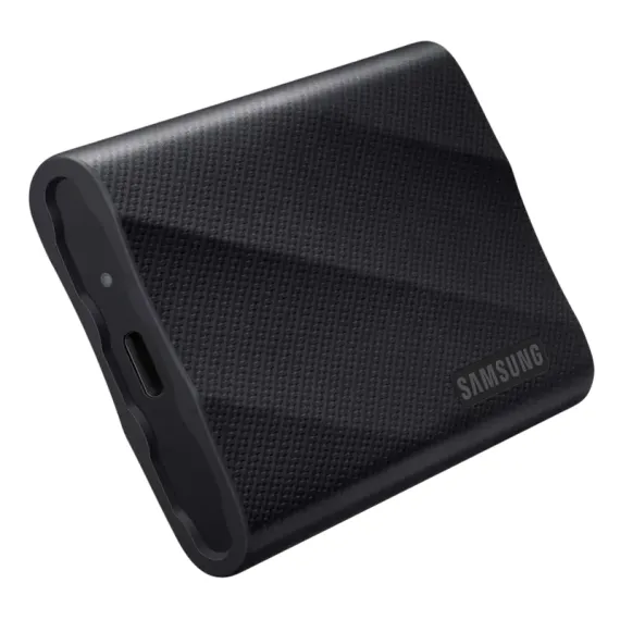 ВНЕШНИЙ ПОРТАТИВНЫЙ SSD НАКОПИТЕЛЬ SAMSUNG T9, 2 ТБ, ЧЁРНЫЙ (MU-PG2T0B/WW)