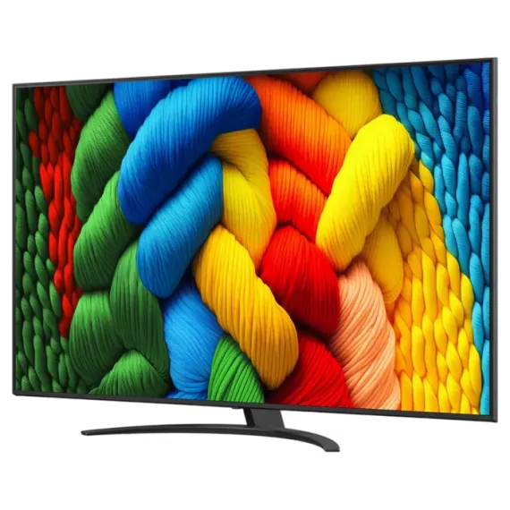 86" NANOCELL SMART ТЕЛЕВИЗОР LG 86NANO81A6A, 3840X2160 4K UHD, WEBOS, ЧЕРНЫЙ