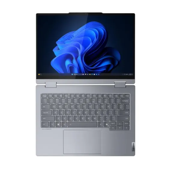 НОУТБУК ДЛЯ БИЗНЕСА 14" LENOVO THINKBOOK 14 2-IN-1 G5 IAU, LUNA GREY, INTEL CORE ULTRA 7 255U, 16ГБ/1024ГБ, БЕЗ ОС