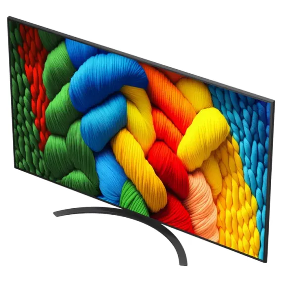 86" NANOCELL SMART ТЕЛЕВИЗОР LG 86NANO81A6A, 3840X2160 4K UHD, WEBOS, ЧЕРНЫЙ