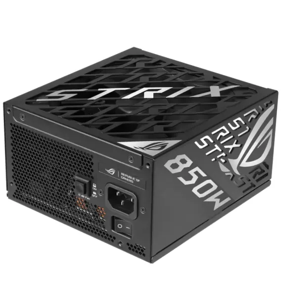 БЛОК ПИТАНИЯ ДЛЯ КОМПЬЮТЕРОВ ASUS ROG STRIX 850W PLATINUM, ATX, ПОЛНОСТЬЮ МОДУЛЬНЫЙ