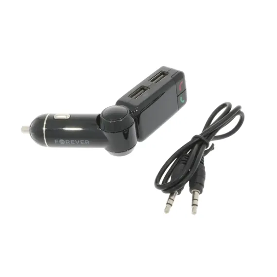 FM-МОДУЛЯТОР FOREVER TR-320, ЧЕРНЫЙ