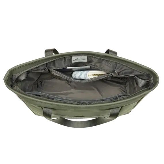 СУМКА ДЛЯ НОУТБУКА RIVACASE EDEN-ECO, 14", OLIVE GREEN