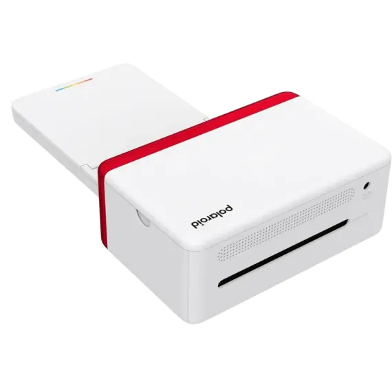 ФОТОПРИНТЕР POLAROID BUNDLE HI PRINT 4X6 + PAPER CARTRIDGE, БЕЛЫЙ | КРАСНЫЙ