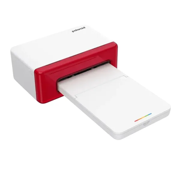 ФОТОПРИНТЕР POLAROID BUNDLE HI PRINT 4X6 + PAPER CARTRIDGE, БЕЛЫЙ | КРАСНЫЙ