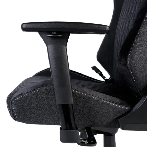 ИГРОВОЕ КРЕСЛО HATOR IRONSKY FABRIC, ТКАНЬ, ИСКУССТВЕННАЯ КОЖА, ЧЁРНЫЙ