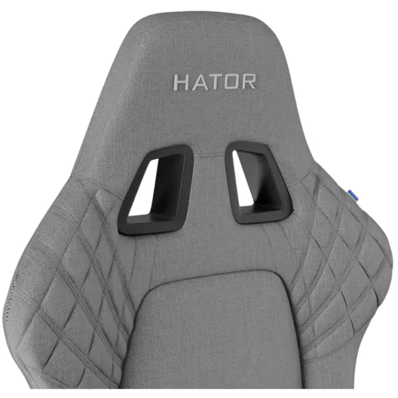 ИГРОВОЕ КРЕСЛО HATOR DARKSIDE 2 PRO FABRIC, ТКАНЬ, СЕРЫЙ