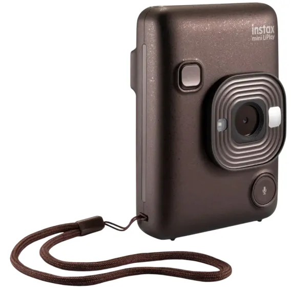 ФОТОАППАРАТ МОМЕНТАЛЬНОЙ ПЕЧАТИ INSTAX MINI LIPLAY, DEEP BRONZE