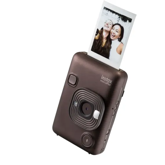 ФОТОАППАРАТ МОМЕНТАЛЬНОЙ ПЕЧАТИ INSTAX MINI LIPLAY, DEEP BRONZE
