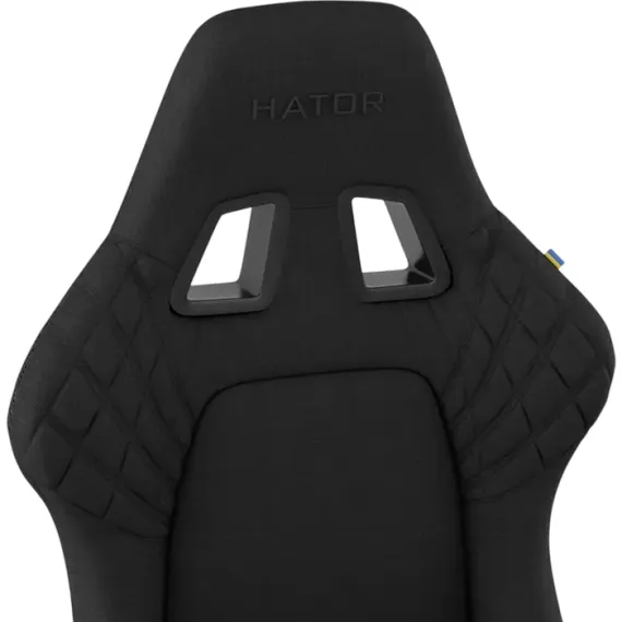 ИГРОВОЕ КРЕСЛО HATOR DARKSIDE 2 PRO FABRIC, ТКАНЬ, ЧЁРНЫЙ